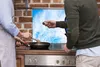 Glasschutzplatte für den Herd 90x52 Butterfly Produktbild-Vorschau 15