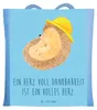Mr. & Mrs. Panda Stoffbeutel Herz Dankbarkeit Erntedankfest Produktbild-Vorschau 1