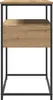 vidaXL Konzolový stolík Artisan dub 75 x 40 x 75 cm Náhľad obrázku produktu 3