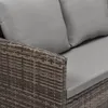 SVITA MADISON Polyrattan Lounge Gartenmöbel Rattan Set in Produktbild-Vorschau 9