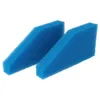 Two blue foam filters on a white background. Produktbild-Vorschau
