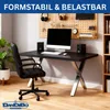 DanDiBo 2x nohy stolu z nerezové oceli 72 x 60 cm rám stolu Náhled obrázku produktu 9