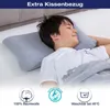 Alkamto Kinder Orthopädisches Memory Foam Kissen 50x32x6 cm Produktbild-Vorschau 3