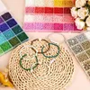RUBY korálky na náramky sada DIY šperky pastelové 3mm Náhľad obrázku produktu 5