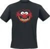 The Muppets T-Shirt Herren Animal - Gesicht schwarz M Produktbild-Vorschau 1