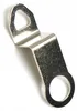 A close-up, isolated shot of a metal clock mechanism part. Produktbild-Vorschau