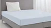 Eleganzzz Spannbetttuch Perkal-Baumwolle – Licht Blau  – Produktbild-Vorschau 3