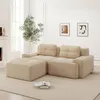 Boneless Modulsofa, Modernes L-förmiges Modulsofa für Produktbild-Vorschau 3
