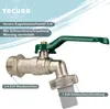 tecuro Kugelauslaufhahn Kugelventil 3/4 Zoll mit Produktbild-Vorschau 2