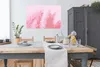 MuchoWow® Poster Pflanzen - Blätter - Rosa 120x90 cm - Produktbild-Vorschau 3