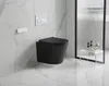 Wand WC Set 'Nakia' spülrandlos matt schwarz inkl. WC-Sitz Produktbild-Vorschau 3