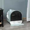 Katzentoilette mit Deckel, Streuschaufel und Fangmatte - Produktbild-Vorschau 2