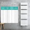 doporro Radiateur de Salle de Bain Sèche-Serviette 160x50cm Voir les images du produit 7