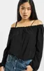 Urban Classics Langarmshirt Damen Ladies Cold Shoulder Produktbild-Vorschau 16
