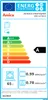 An energy efficiency label for an Amica appliance. Produktbild-Vorschau