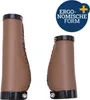 Filmer Premium 49104 Fahrradgriffe 1x lang 1x kurz - braun Produktbild-Vorschau 4