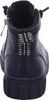 The back view of a black high-top boot with a thick sole. Anteprima dell’immagine prodotto