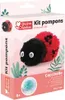Pompon-Set Marienkäfer – Graine Creative Produktbild-Vorschau 2