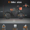 14.5AH E-Bike City E-Bike & E-Hollandrad 26 Zoll Produktbild-Vorschau 7