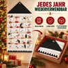 Adventskalender 24 Taschen zum Befüllen, Stoff Produktbild-Vorschau 4