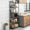Bücherregal Industriell Stehend 6 Fächer Bücherleiter Produktbild-Vorschau 7