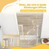 Barierka zabezpieczająca do schodów PawHut – montaż bez Podgląd zdjęcia produktu 5