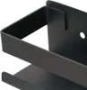 vidaXL Sprchová vanička Matná čierna 23x6,5x6 cm Brúsená Náhľad obrázku produktu 7