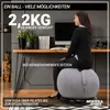 Miweba Sports 4in1 Gymnastikball Set | 65 cm - inkl. Produktbild-Vorschau 8