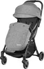 A gray baby stroller is shown against a white background. Produktbild-Vorschau