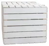 Grosse Holztruhe 80er weiss mit Deckel  80x50x39cm Produktbild-Vorschau 6