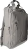 Rucksack BKR-505 Grau aus glattem Kunstleder 33x40x10 cm Produktbild-Vorschau 1