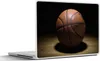 MuchoWow® Laptop Aufkleber Sticker Cover Ein Basketball im Produktbild-Vorschau 1