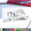 PantherPixel Alt Aber bezahlt Aufkleber wagen Oldtimer Produktbild-Vorschau 1