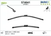 A product image displaying two windshield wipers and related information. Anteprima dell’immagine prodotto