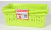 6x koše sada 4 úložných košů 25x15x8cm boxy koše police Náhled obrázku produktu 3