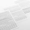 CraftWerk Buchstaben Kerzenaufkleber, Klebebuchstaben Produktbild-Vorschau 2