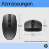 HP Maus 710 Kabellos BT/USB-A/C-Empfänger 7 Tasten Schwarz Produktbild-Vorschau 19
