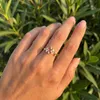 Lundholm Sanna Ring Damen Vergoldet – Verstellbar mit Blatt Produktbild-Vorschau 2