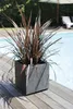 Pot De Fleur Carré Basalt Up Design Moderne, Grande Voir les images du produit 2