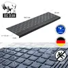 BigDean 10er Set Stufenmatten aus Gummi - 65x25cm - Produktbild-Vorschau 2