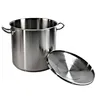 Edelstahl XXL Kochtopf mit Deckel – 30 x 30 cm – großer Produktbild-Vorschau 3