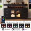 Merax Weinschrank Kaffeebar-Schrank mit 6 Schubladen, Produktbild-Vorschau 12