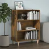 vidaXL Sideboard Räuchereiche 69,5x32,5x90 cm Holzwerkstoff Produktbild-Vorschau 1