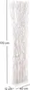 A tall, white, wavy decorative screen or room divider standing against a white background. Náhľad obrázku produktu