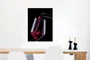 MuchoWow® Poster Rotwein in ein Glas gegossen 60x80 cm - Produktbild-Vorschau 5