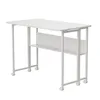 Maclean Klapptisch weiß fahrbar Platte 100x58cm max. 50kg Produktbild-Vorschau 5