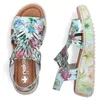 Rieker Damen Sandale mit Hochfront Blumenmuster und Plateau Produktbild-Vorschau 18