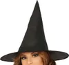 A woman wearing a witch hat. Produktbild-Vorschau