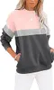 ASKSA Damen Pullover Rundhals Langarm Sweatshirt Casual Produktbild-Vorschau 1