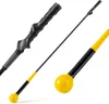 COSTWAY Golfový trenažér švihu, 120cm golfová tréninková Náhled obrázku produktu 1